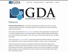 Tablet Screenshot of geomdata.com